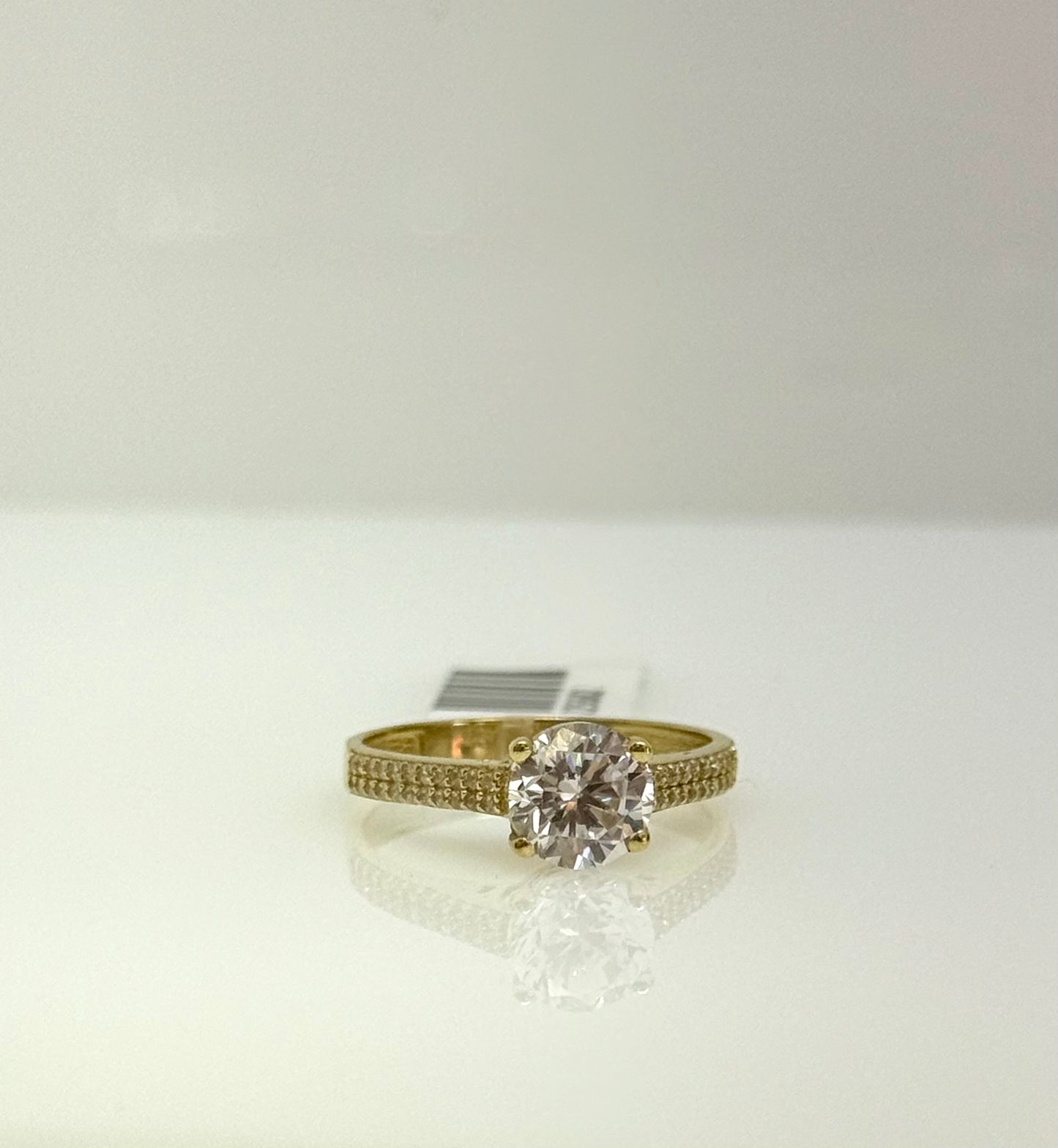 Anillo Solitario 14k