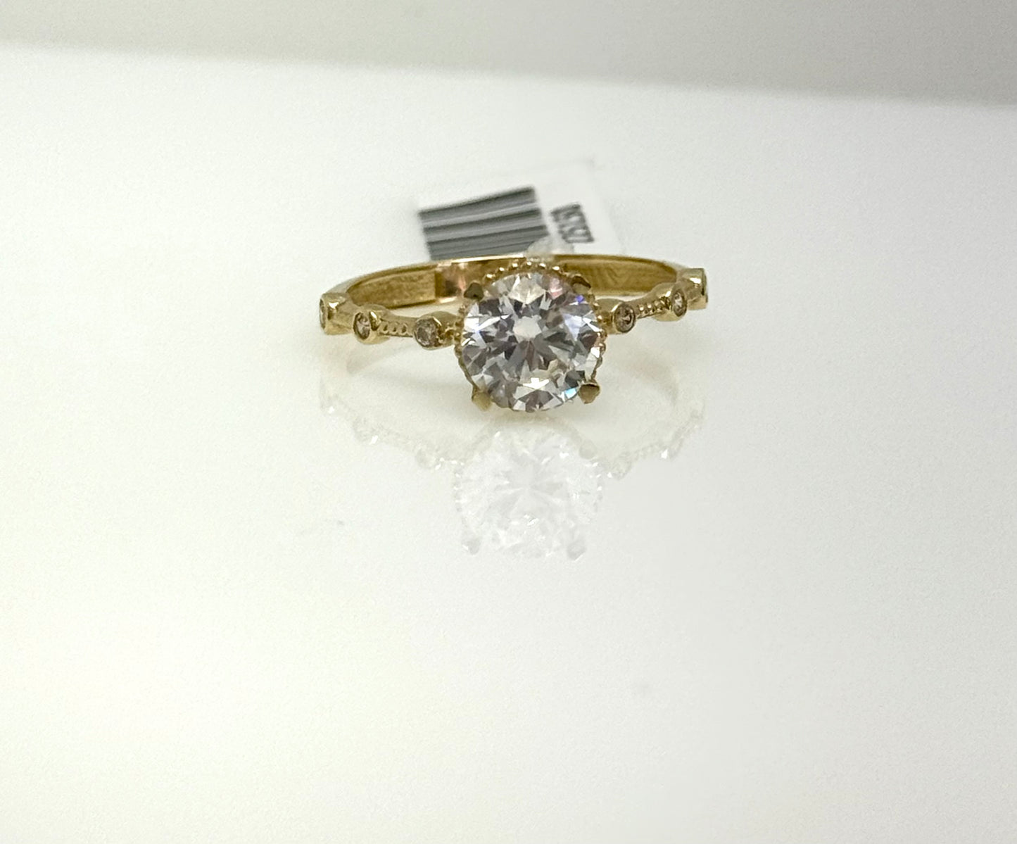 Anillo Solitario 14k