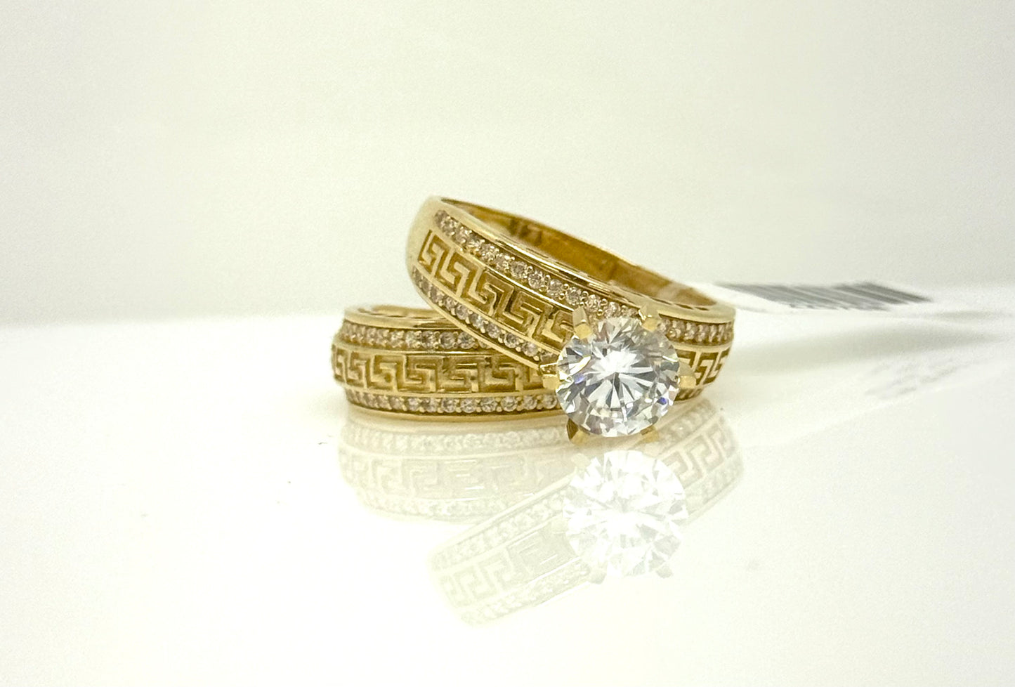 Duo de compromiso 14k