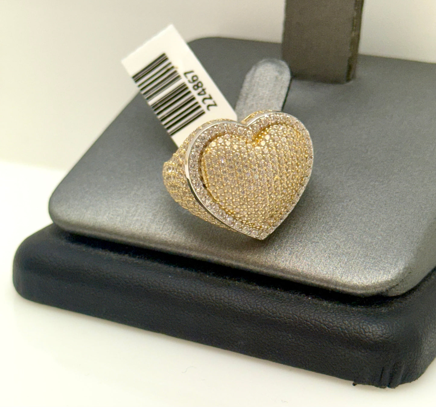 Anillo Corazon 14k