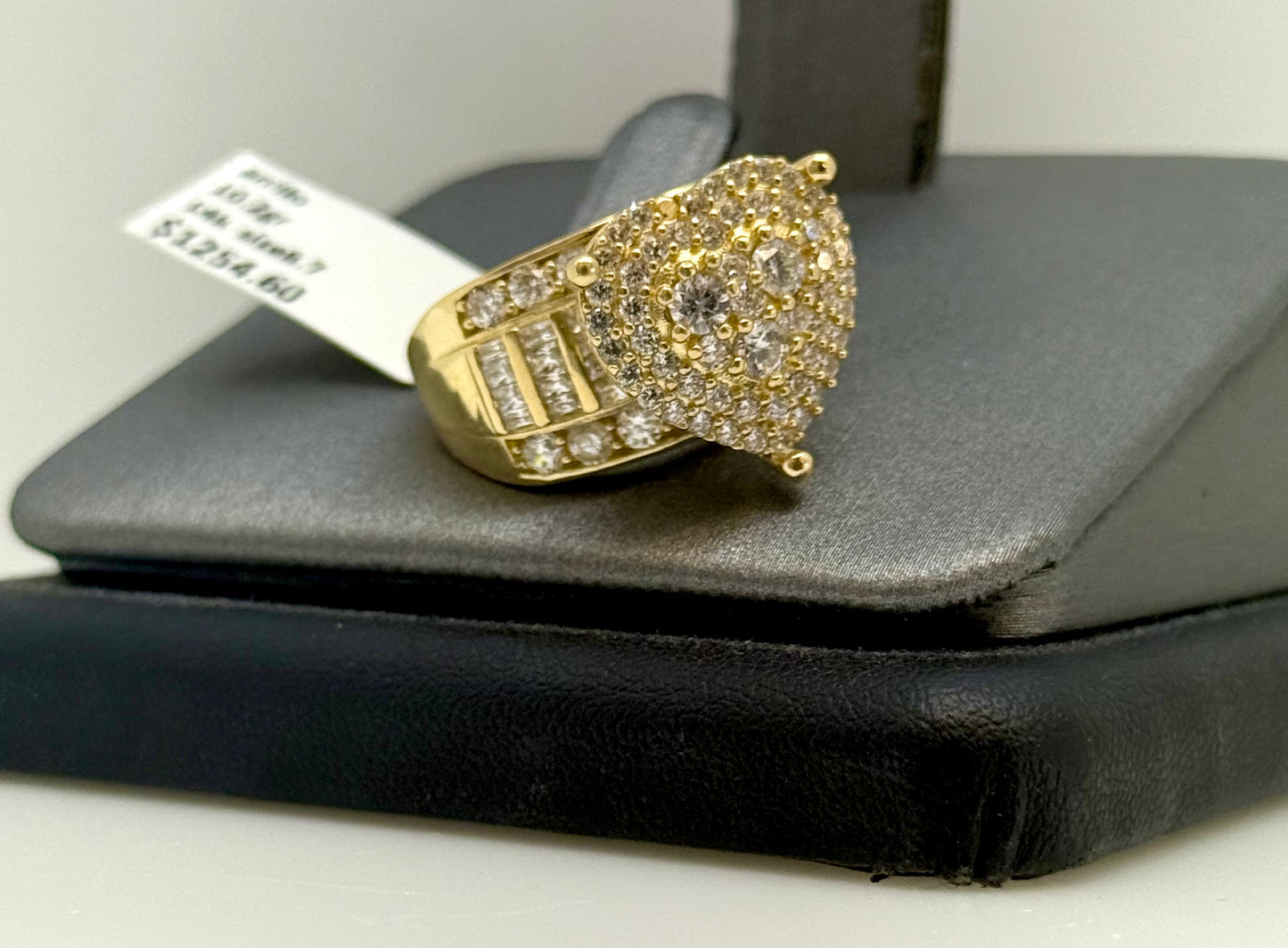 Anillo Princesa De Corazon 14k