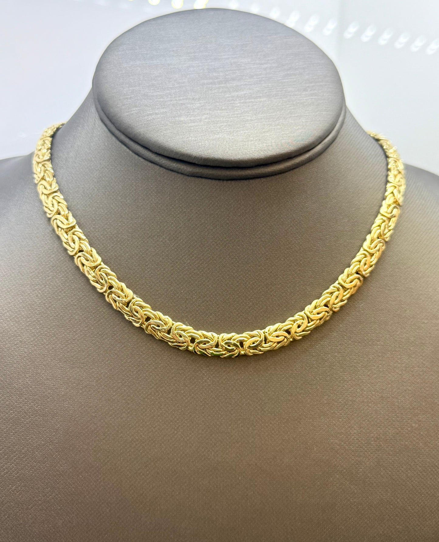 Bizantine Necklace 10k