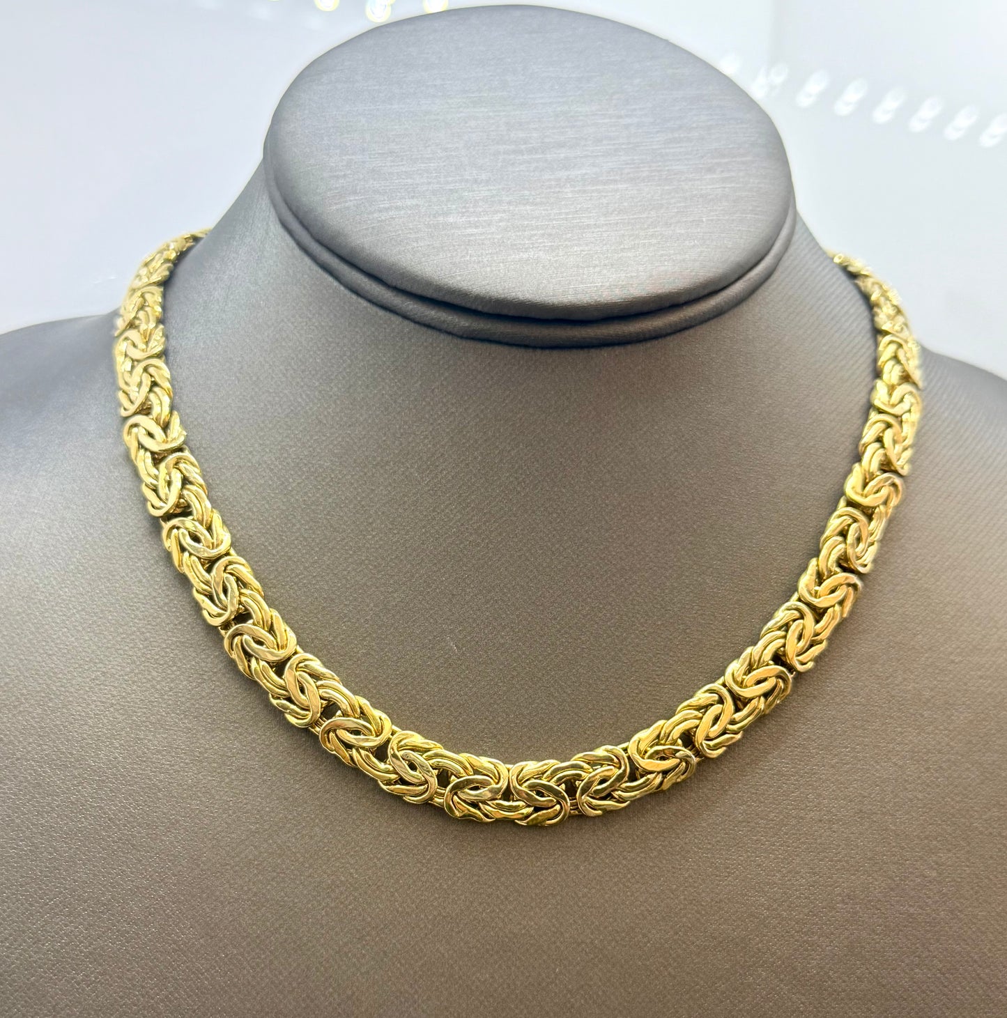 Bizantine Necklace 10k
