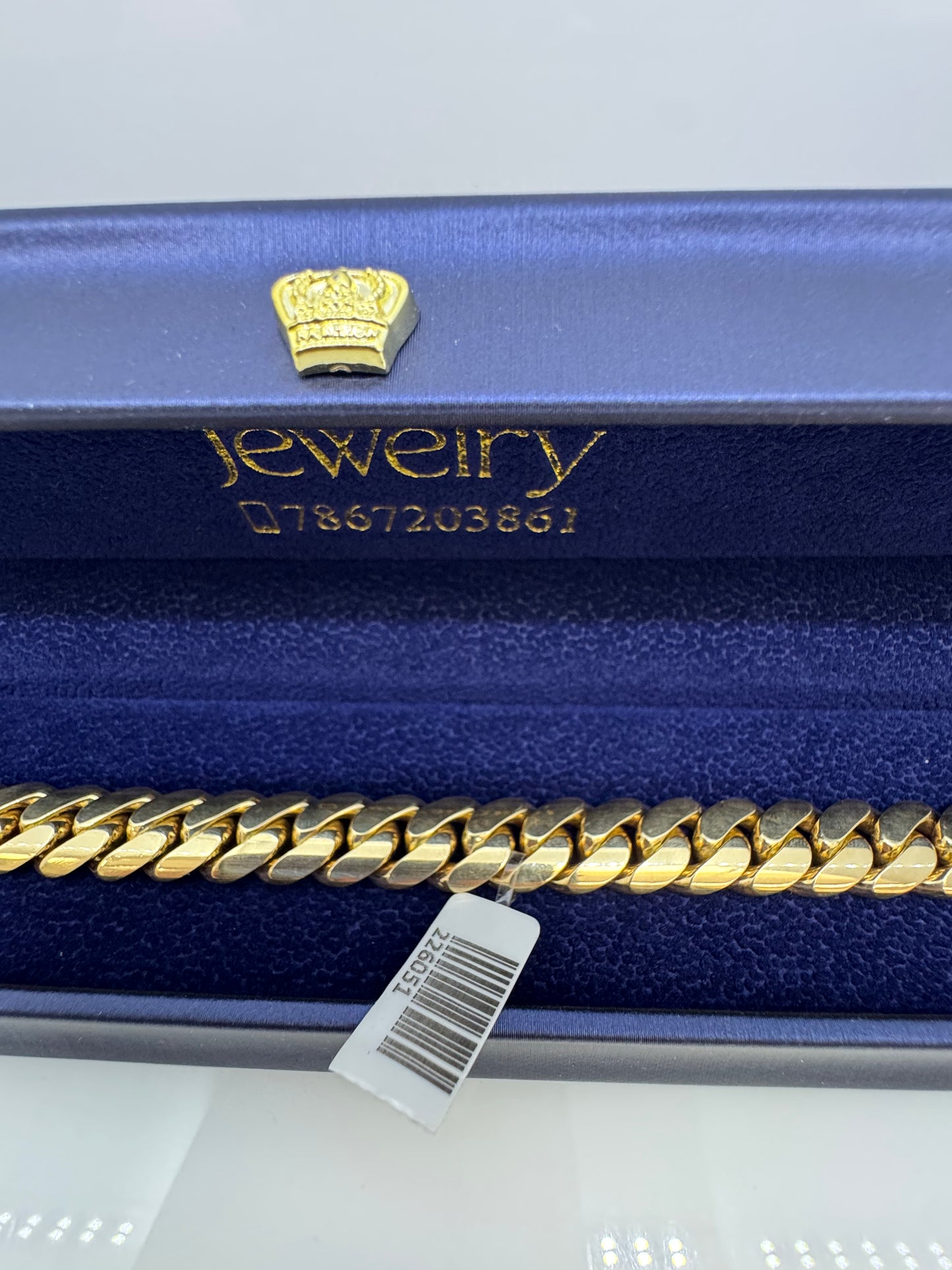 10k Gold Cuban bracelet