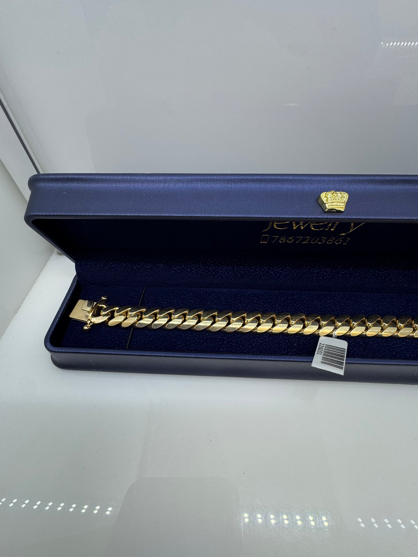 10k Gold Cuban bracelet