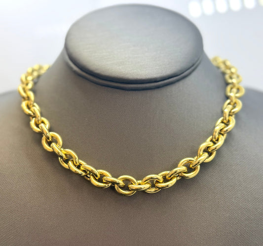 Gargantilla Rolo 14k
