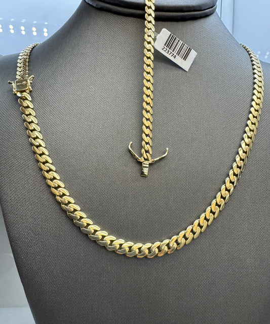 10k gold chain and bracelet set