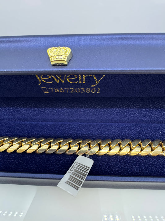 10k Gold Cuban bracelet